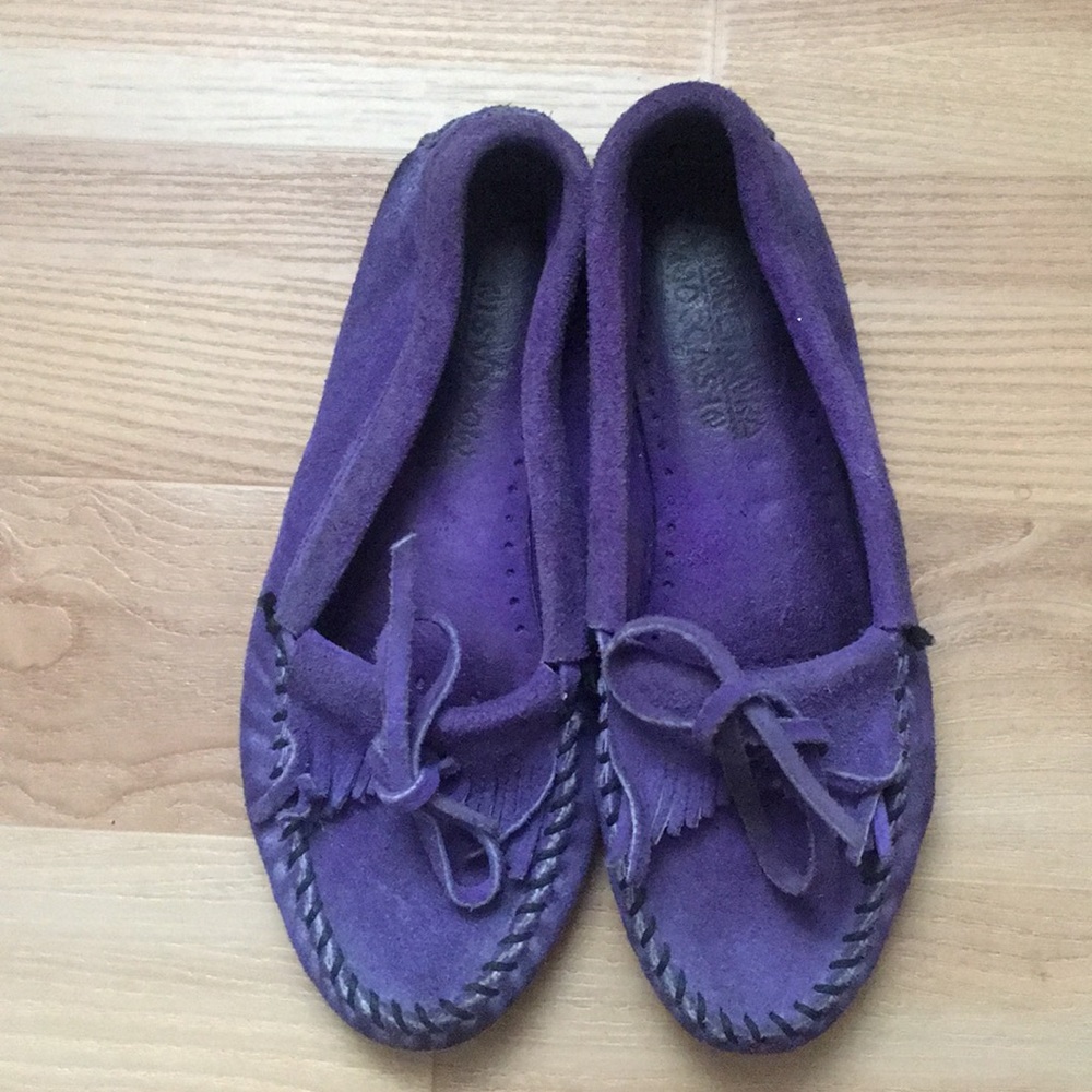 Purple Moccasins!